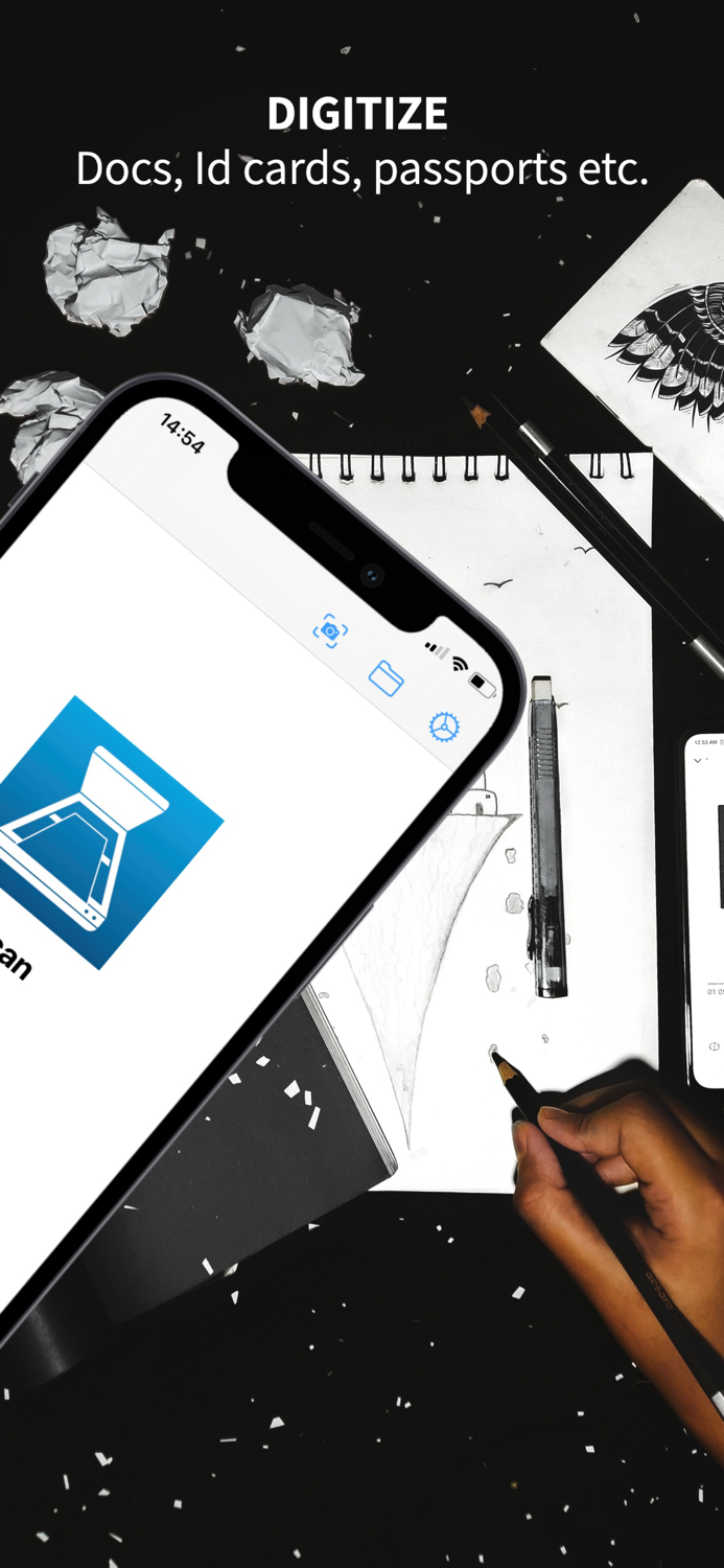 uScan PDF Document Scanner App