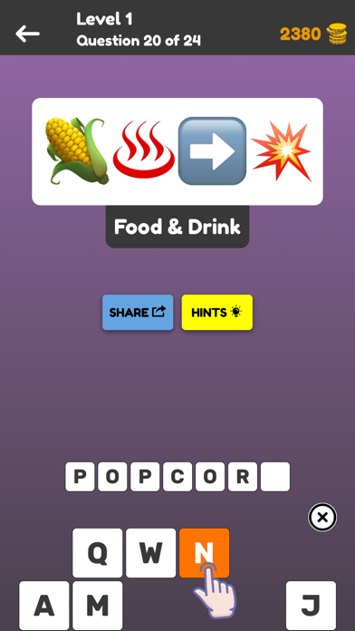 Quiz: Emoji Game & Puzzle Screenshot