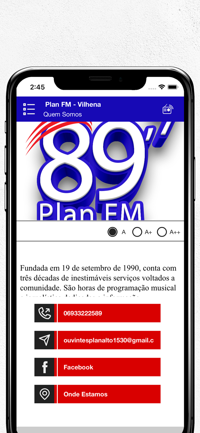Plan FM - Vilhena