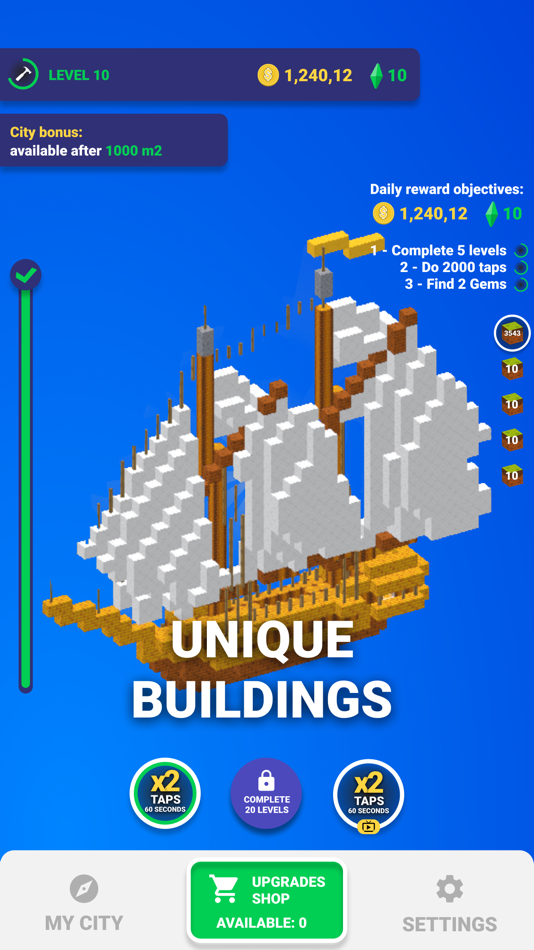 #7. Blocks Building Clicker (iOS) 由: Kirill Diolog
