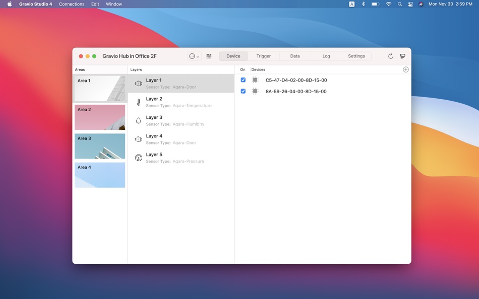 #2. Gravio Studio (macOS) 由: Asteria Technology Pte. Ltd.