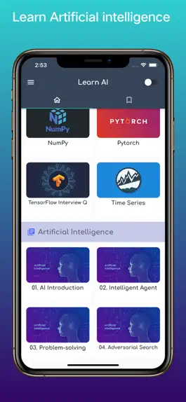 Game screenshot Learn Artificial Intelligence apk