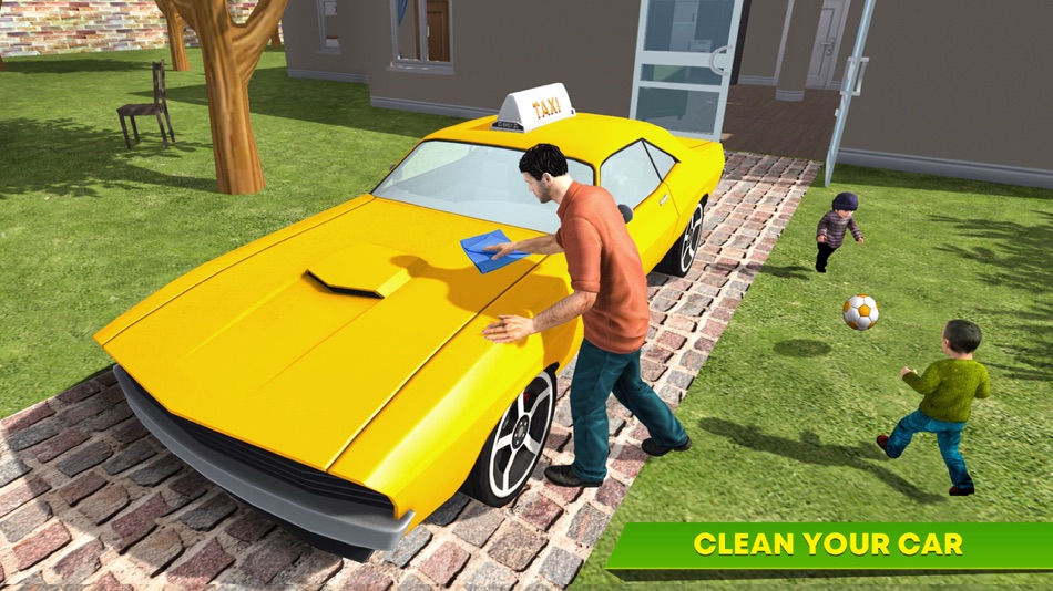 #4. Virtual Single Dad Taxi Driver (iOS) 由: Sundas Ahmed