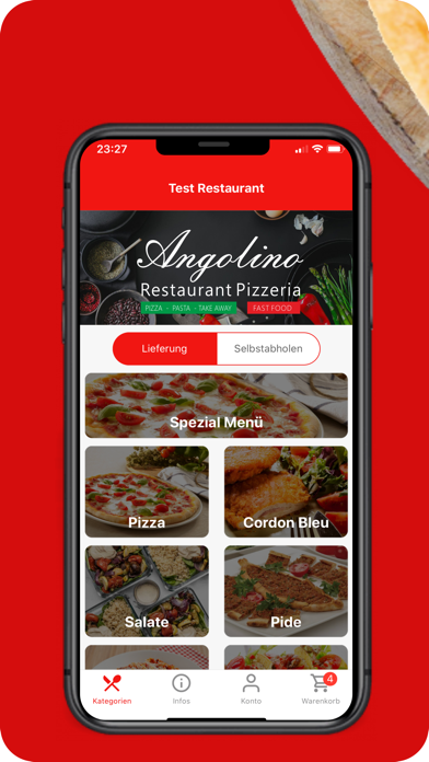 Screenshot #1 pour Pizzeria Angolino