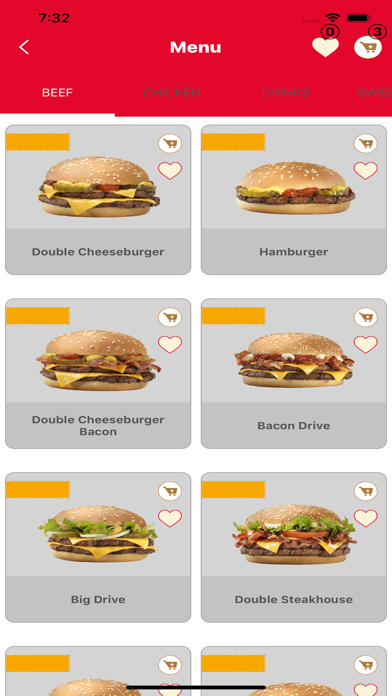 Burger Drive Screenshot