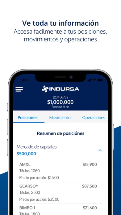 Casa de Bolsa Inbursa Screenshot
