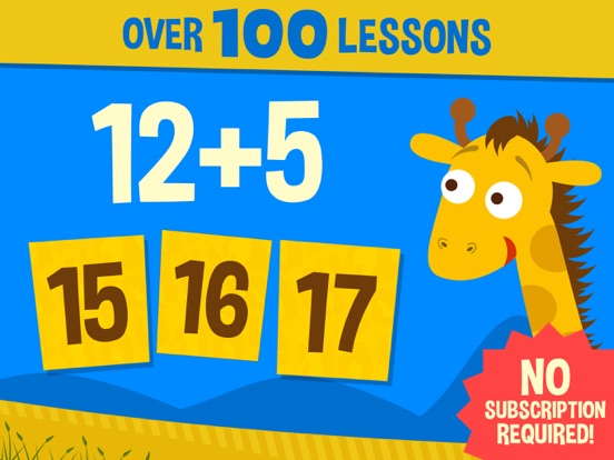 Addition Flash Cards Math Help Quiz Learning Games by Eggroll