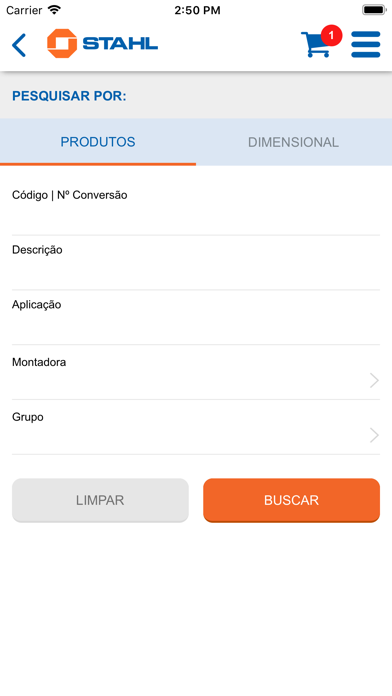 Stahl - Catálogo Screenshot
