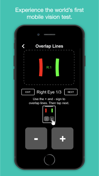 EyeQue PVT: Mobile Vision Test Screenshot