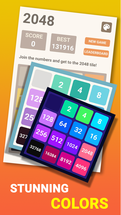 2048 Stunning Colors Screenshot