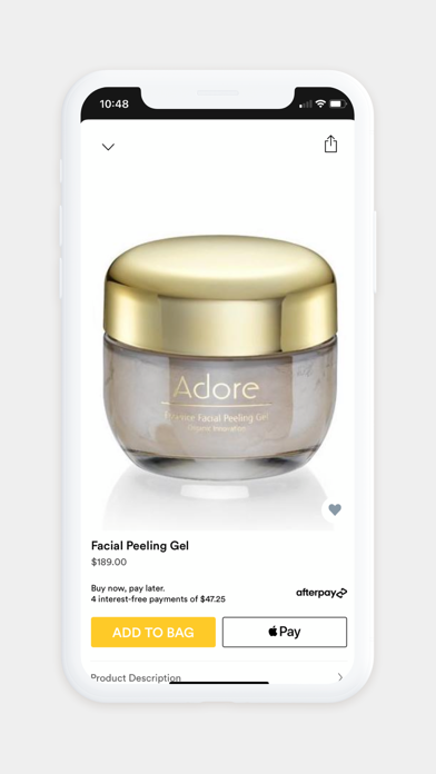 Adore Cosmetics Screenshot