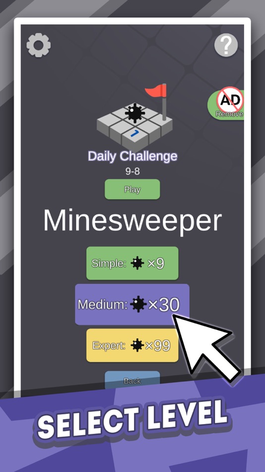 #4. Minesweeper Puzzle: Retro (iOS) Podle: 美雪 盛