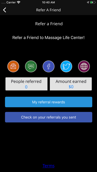 Massage Life Center Screenshot