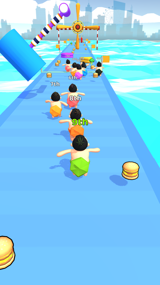 #8. Sumo Run! (iOS) 由: Mood Games OU