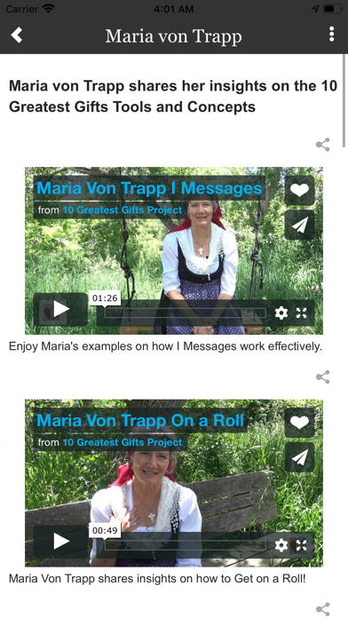 The 10 Greatest Gifts Project Screenshot