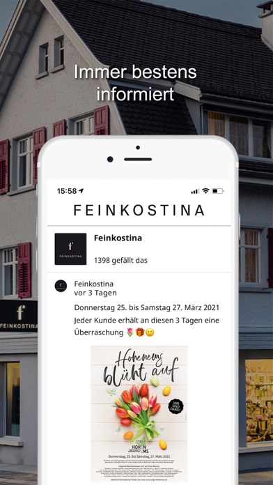 FEINKOSTINA Screenshot
