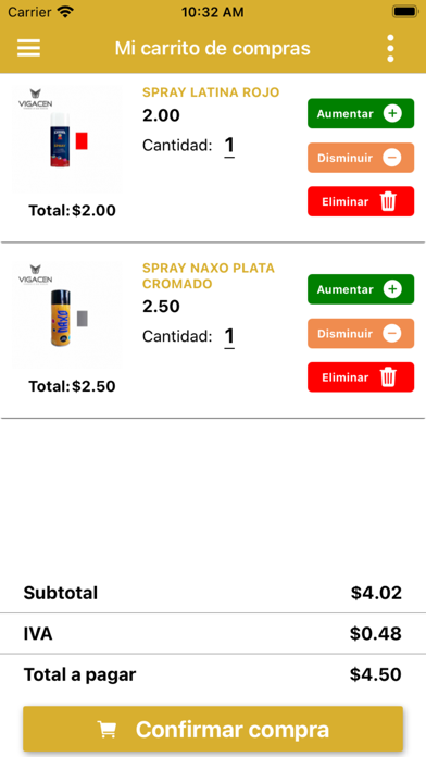 Ferreteria Vigacen Screenshot