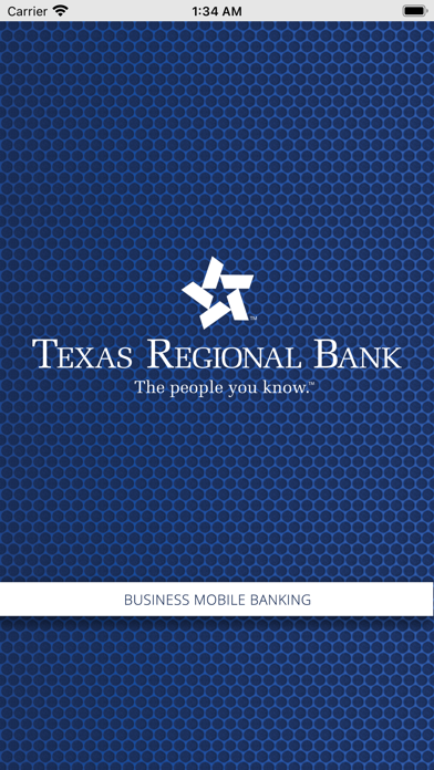 Texas Regional Bank Business Screenshot
