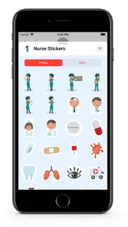 nurse/hospital - gifs stickers iphone screenshot 3