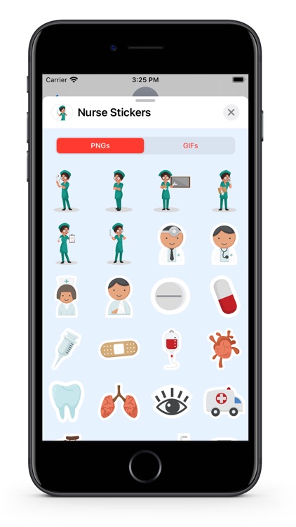 Nurse/Hospital - GIFs Stickers