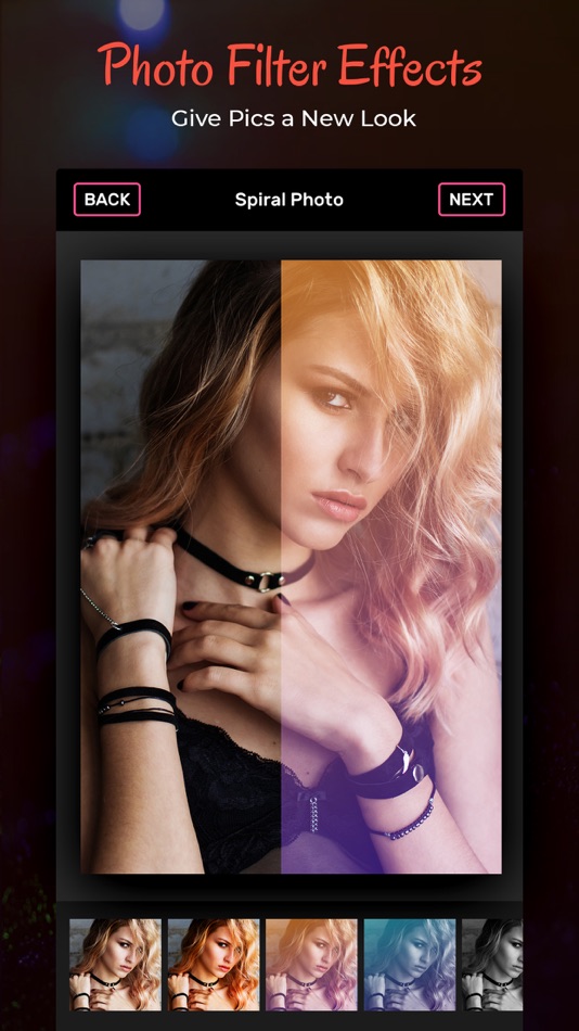 #5. Spiral Photo Editor (iOS) بواسطة: Hiteshkumar Hihoriya