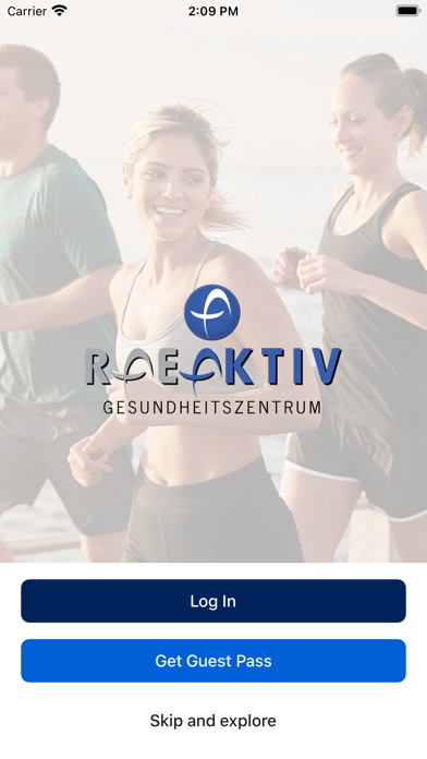 Gesundheitszentrum RaeAktiv Screenshot