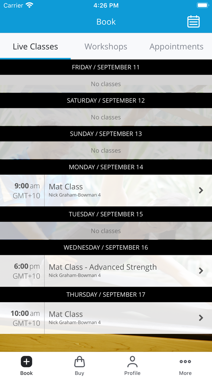 mhealth Physio and Pilates