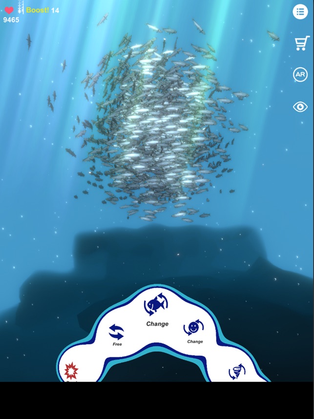 ‎School of fish AR