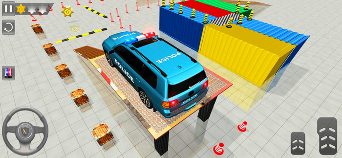Advance Police Parking Game