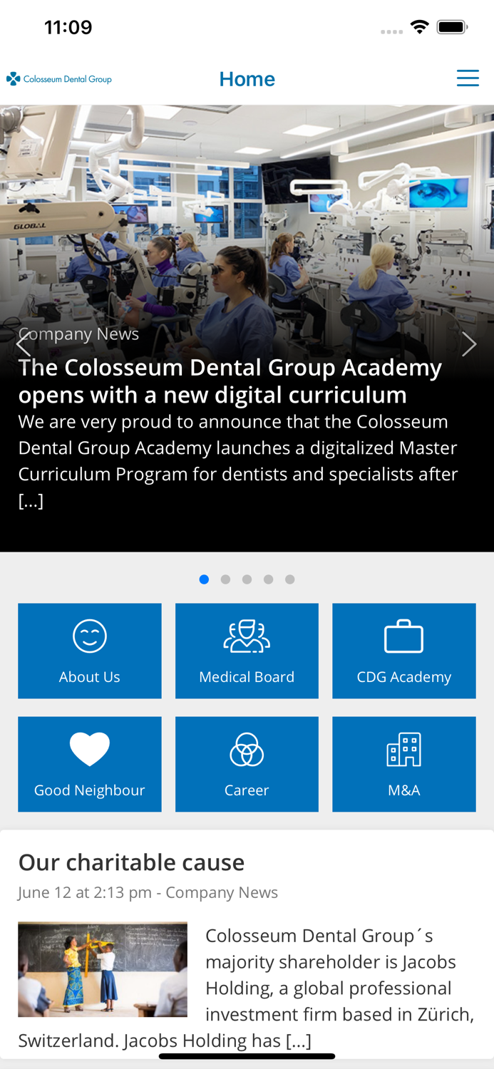 Colosseum Dental Group Hub