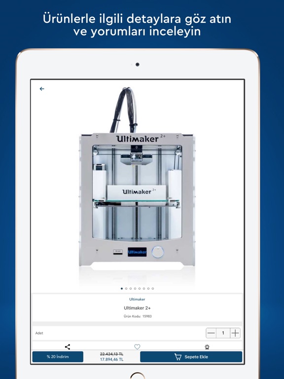 Robotistan iPad screenshot 5 - Shopping app