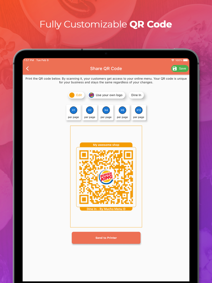 Mucho Menu - Online Menus