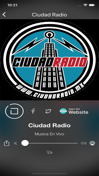 Ciudad Radio Screenshot