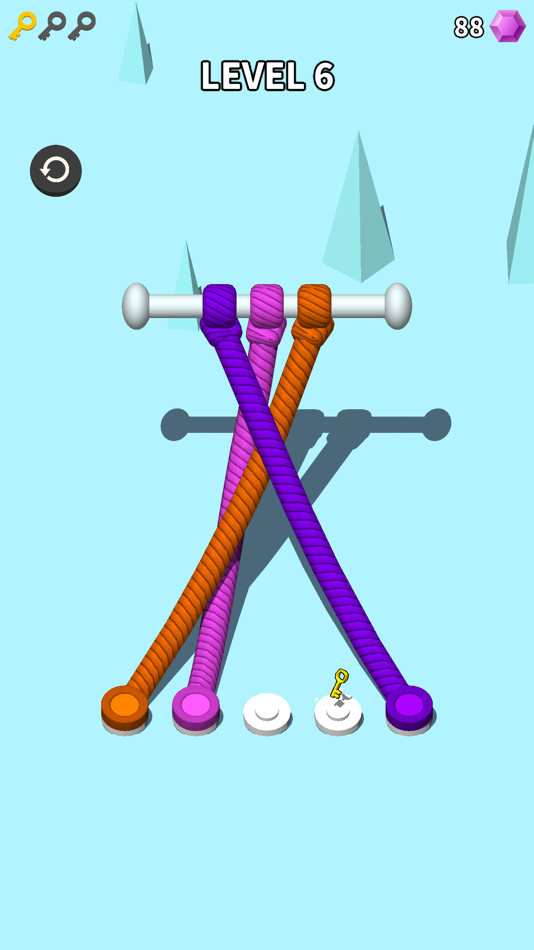 #3. Untangle 3D! (iOS) 由: Traxnet OU