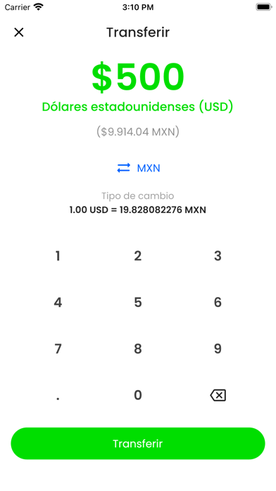 Screenshot #3 pour TransferMex