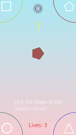 Game screenshot Flick It - Shapes mod apk