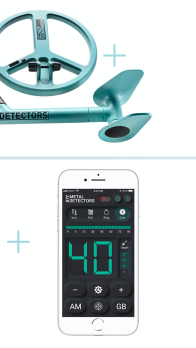 Air Metal Detector Screenshot