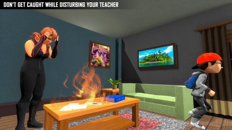 Evil Teacher Scary 3D Stranger screenshot-4