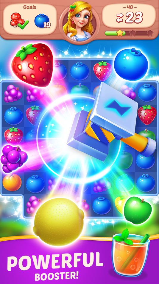 #2. Fruit Diary - Merge & Match 3 (iOS) 由: Hangzhou Mengku Technology Co., Ltd.