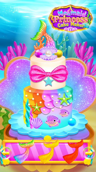 Mermaid Cake Maker Chef Screenshot