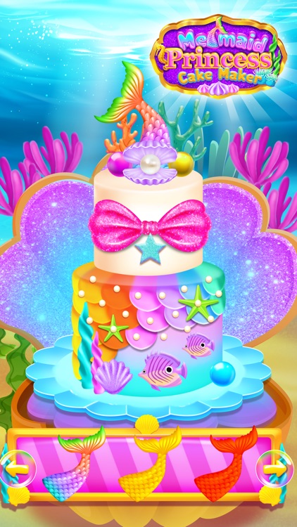Mermaid Cake Maker Chef screenshot-3