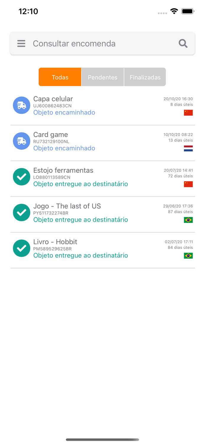 Correio Rastreamento