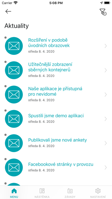 Město pod palcem Screenshot