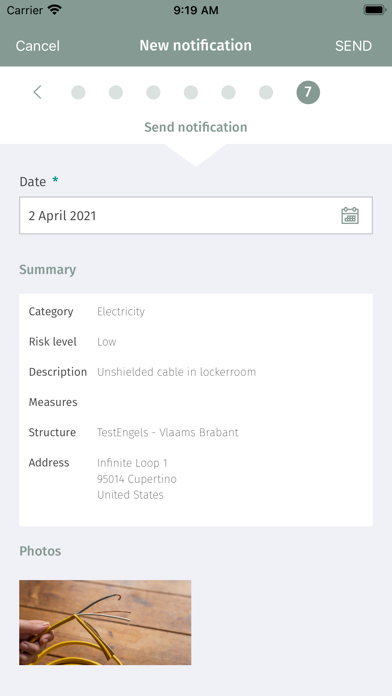 RiskReporter Screenshot