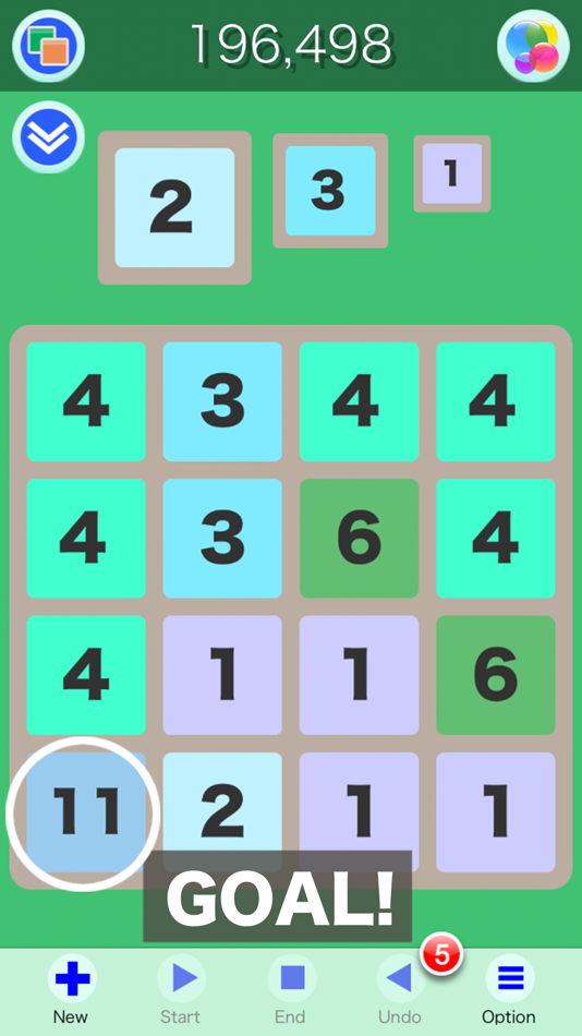 #4. Nintengo 11 - Merge to 11 (iOS) 게시자: Shen Zhongyuan