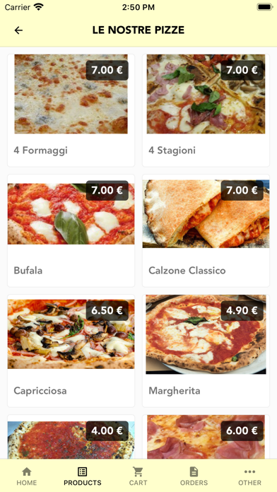 Fornetto Delivery Screenshot