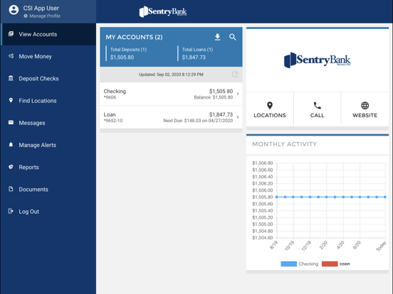 Screenshot #5 pour Sentry Bank