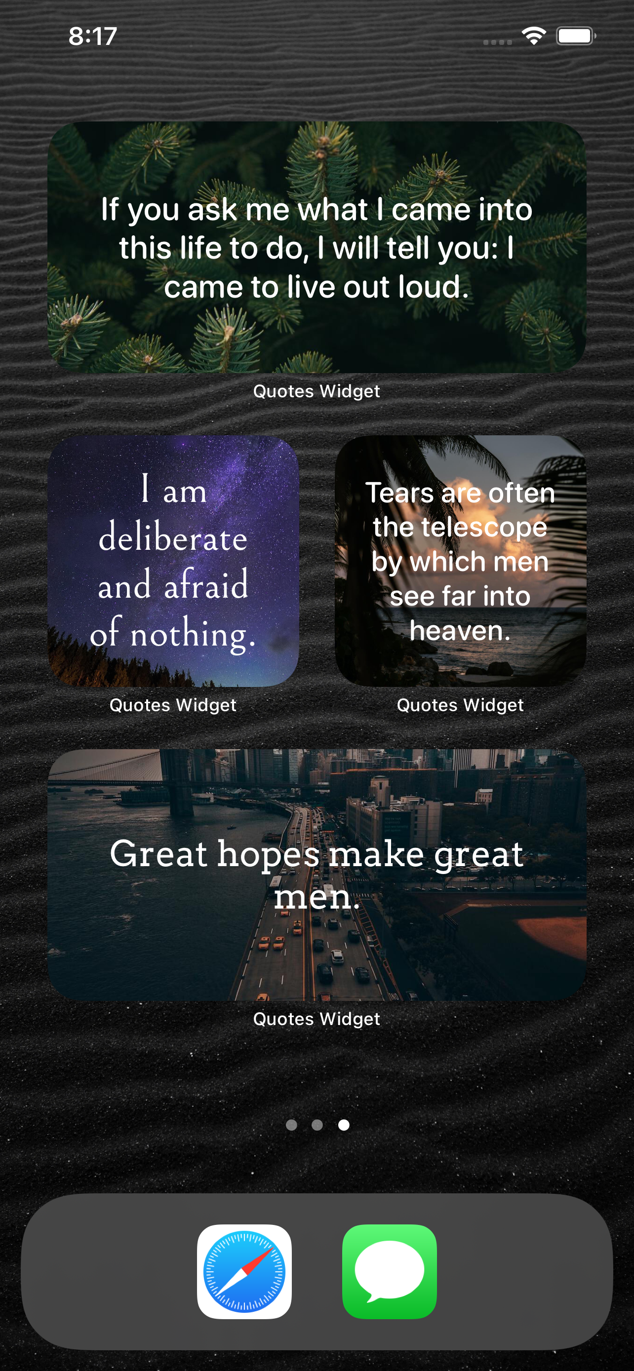 Quotes Widget