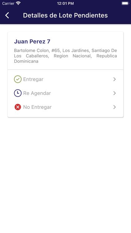 Gestión de Distribución