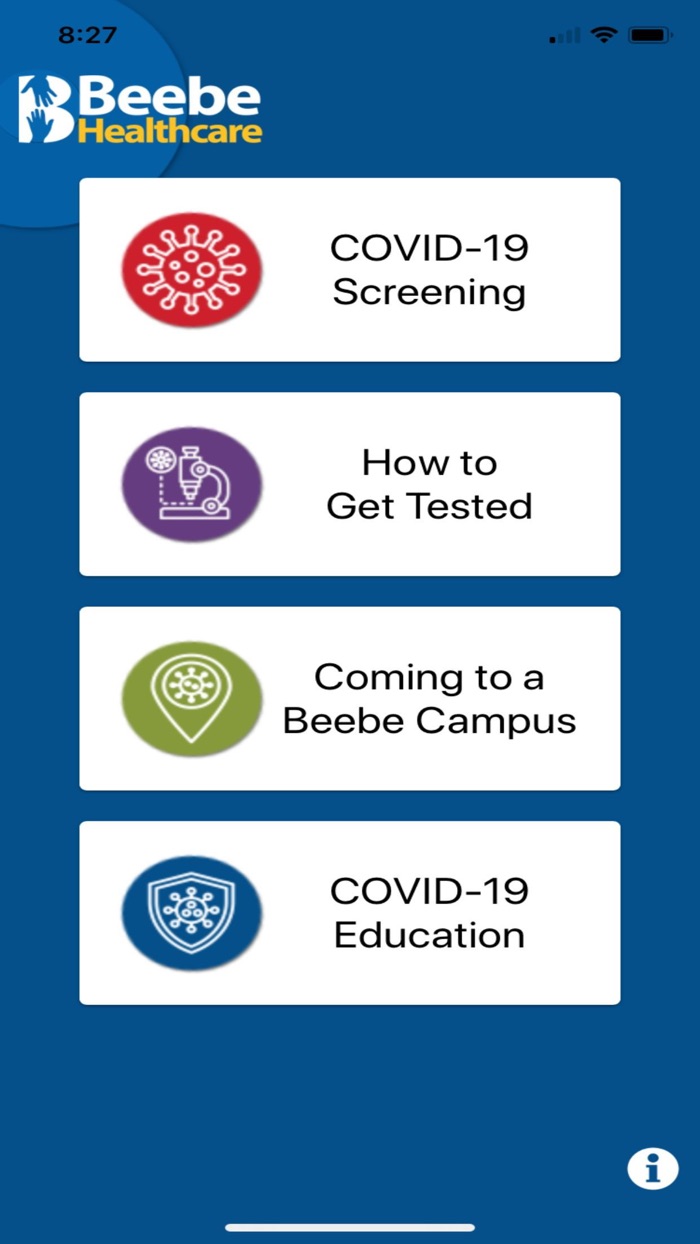 Beebe COVID-19 Screening Tool